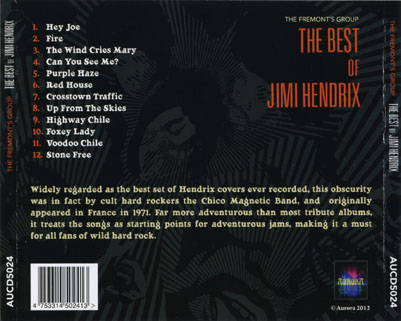 fremont's group cd the best of jimi hendrix trayout