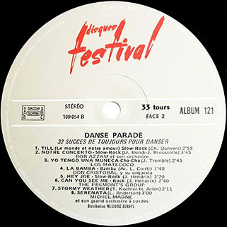 fremont's group danse parade 32 succes label 2