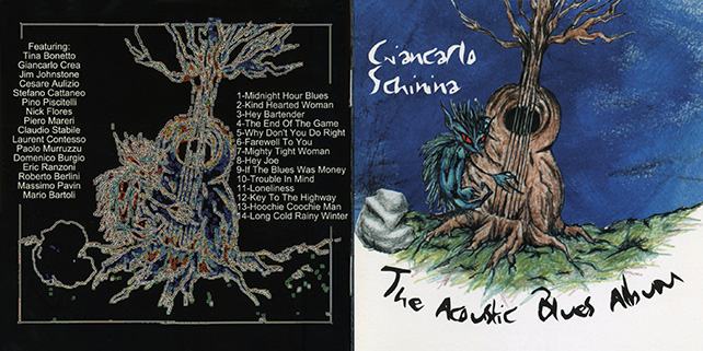 Giancarlo Schinina CD The Acoustic Blues Album  booklet 1