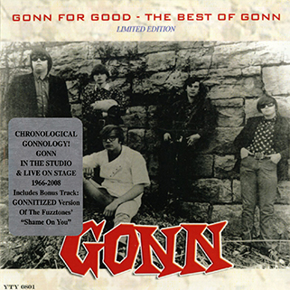 Gonn CD Gonn For Good - The Best Of Gonn front sticker