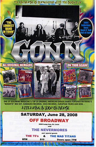 Gonn CD Gonn For Good - The Best Of Gonn insert front