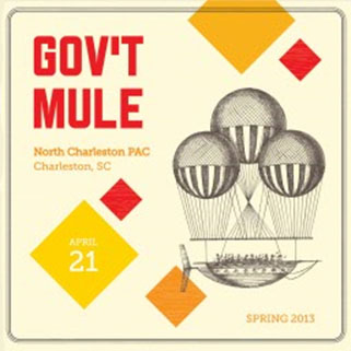 gov't mule cd north chaleston april 21 front