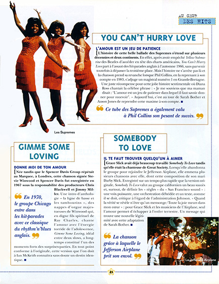 Hit Company CD Hits Des Années 60-70 Volume 7 - mag page 21