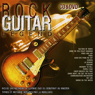 Jean Jacques Rébillard 2006 CD DVD Rock Guitar Legend front