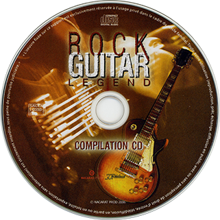 Jean Jacques Rébillard 2006 CD DVD Rock Guitar Legend label CD