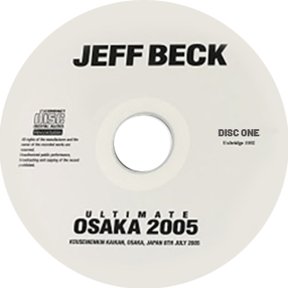 jeff beck cd ultimate osaka 2005 label 1
