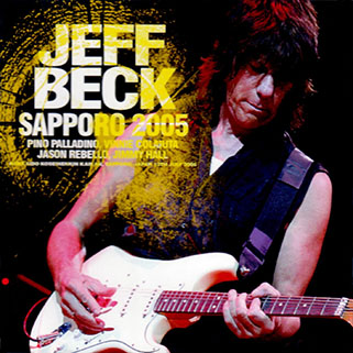 jeff beck july 13, 2005 cd sapporo 2005 front