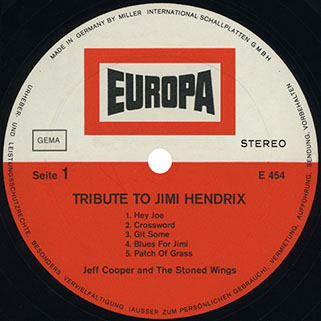 jeff cooper tribute to jimi hendrix 1975 label 1