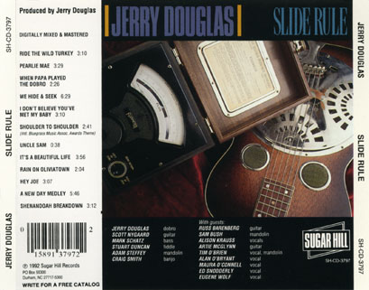 jerry douglas cd slide rule tray