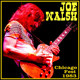 joe walsh cd chicago fest 1983 collection fetish front