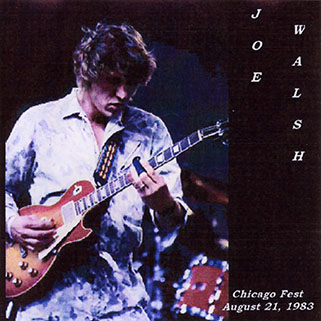 joe walsh cd at chicago fest 1983 original front