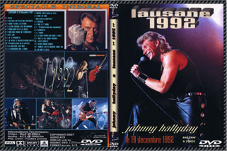 johnny hallyday dvd lausanne 1992 12 19 front
