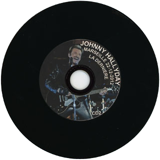 johnny hallyday marseille 22-12-2012 label cd
