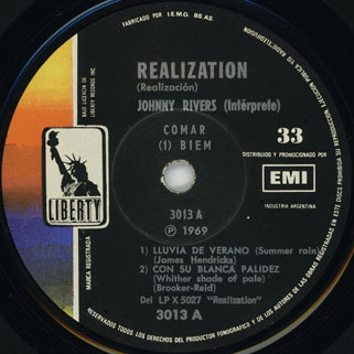 johnny rivers ep realization liberty 3093 label 1