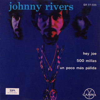 johnny rivers ep gamma gx 07-535 front 