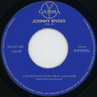 johnny rivers ep gamma gx 07-535 label 2