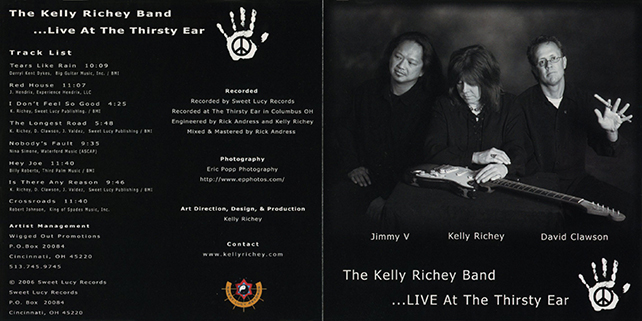Kelly Richey Band CD at Thirsty Ear cover in