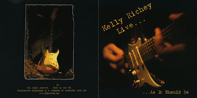 Kelly Richey CD As It Should Be cover out