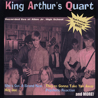king arthur's quart cd live at allen jr high school front