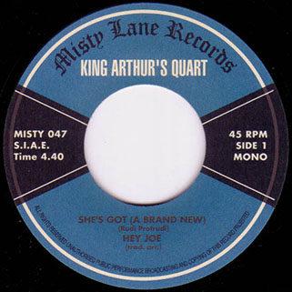 king arthur ep allen high school 1966 label 1