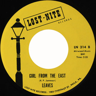 leaves single lost nite girl from the east