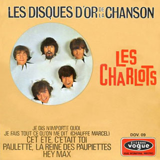 les charlots ep disque d'or front
