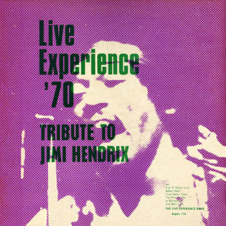 live experience 70 lp tribute to jimi hendrix front