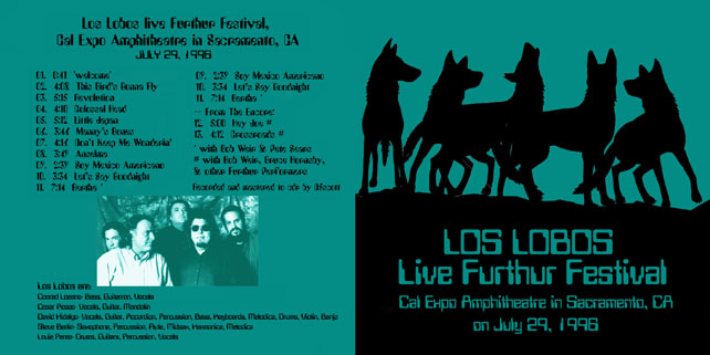 Los Lobos live at Furthur Festival alternate cover out