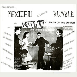 los locos del ritmo lp mexican rock and roll rumble front