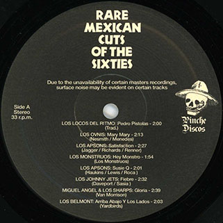 los locos del ritmo rare mexican cuts pinche discos label 1