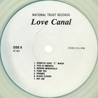 love canal lp it's a dog life so a.. label 1
