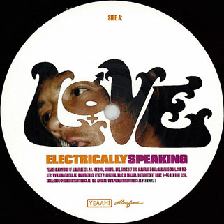 love lp electrically speaking label 1