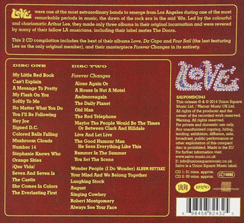 love cd love songs 1966-1969 back