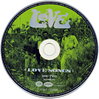 love cd love songs 1966-1969 label 2