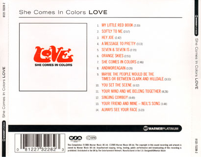 love cd she comes in colors tray