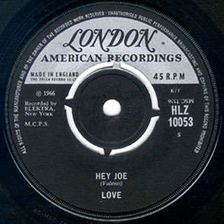 love uk single my little red book and hey joe label 2