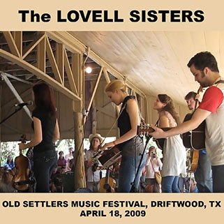 lovell sisters old settlers music festival driftwood april 18, 2009 front