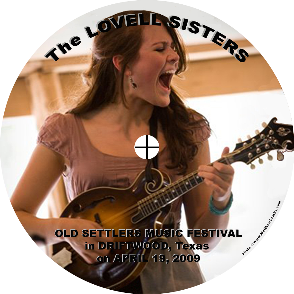 lovell sisters 20090419 cdr old settlers music festival driftwood label