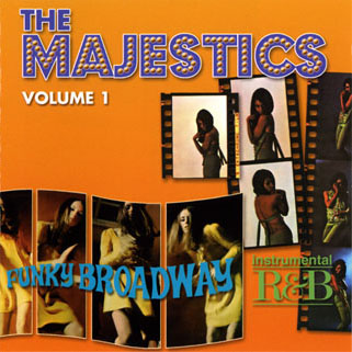 majestics CD vol 1 funky broadway front