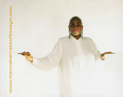 Marcia Barrett CD come into my life tray in