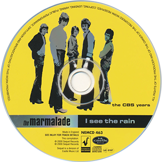 marmalade cd i see the rain sequel label