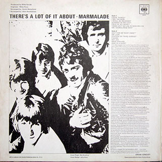 marmalade lp there's a lot of it about cbs uk mono back