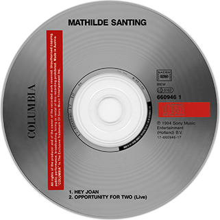 mathilde santing cd single hey joan label
