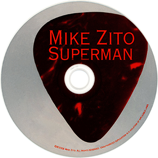 Mike Zito CD Superman label