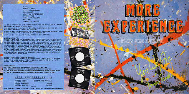 more experience my own cda cover
