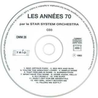 new freedom star system orchestra cd les annees 70 label 3