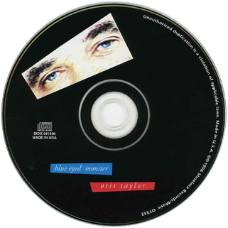 otis taylor cd blue eyed monster label