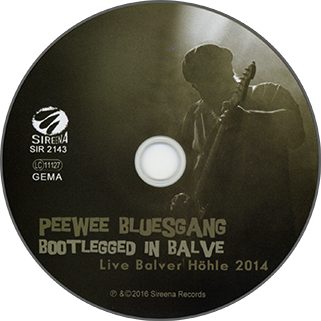 peewee bluesgang cd bootlegged in balve label