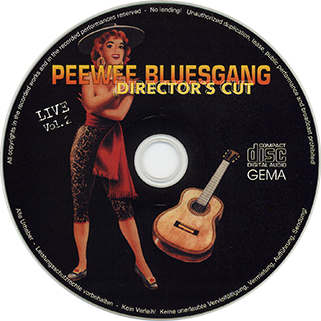 peewee bluesgang cd director's cut label