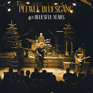 peewee bluesgang lp 40 bluesful years front
